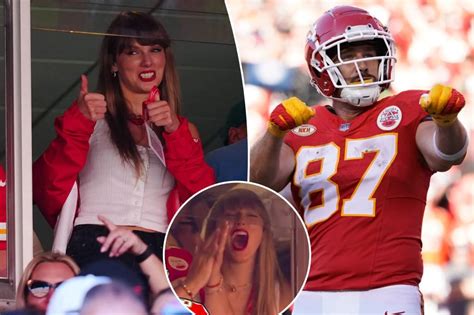 taylor swift travis kelce touchdown